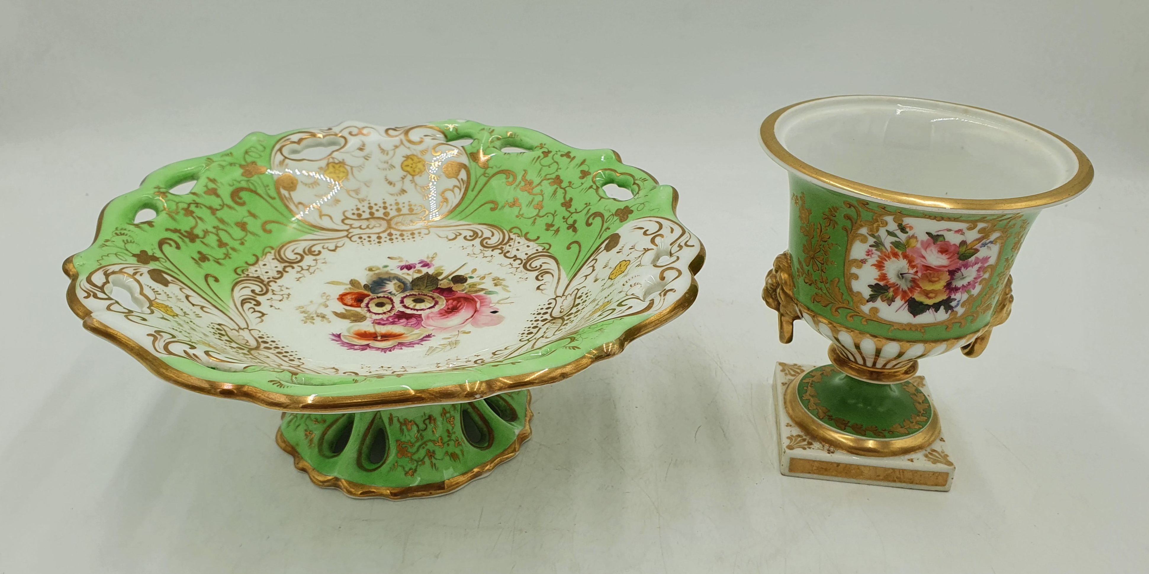 575 · TWO 19TH CENTURY PORCELAIN PIECES