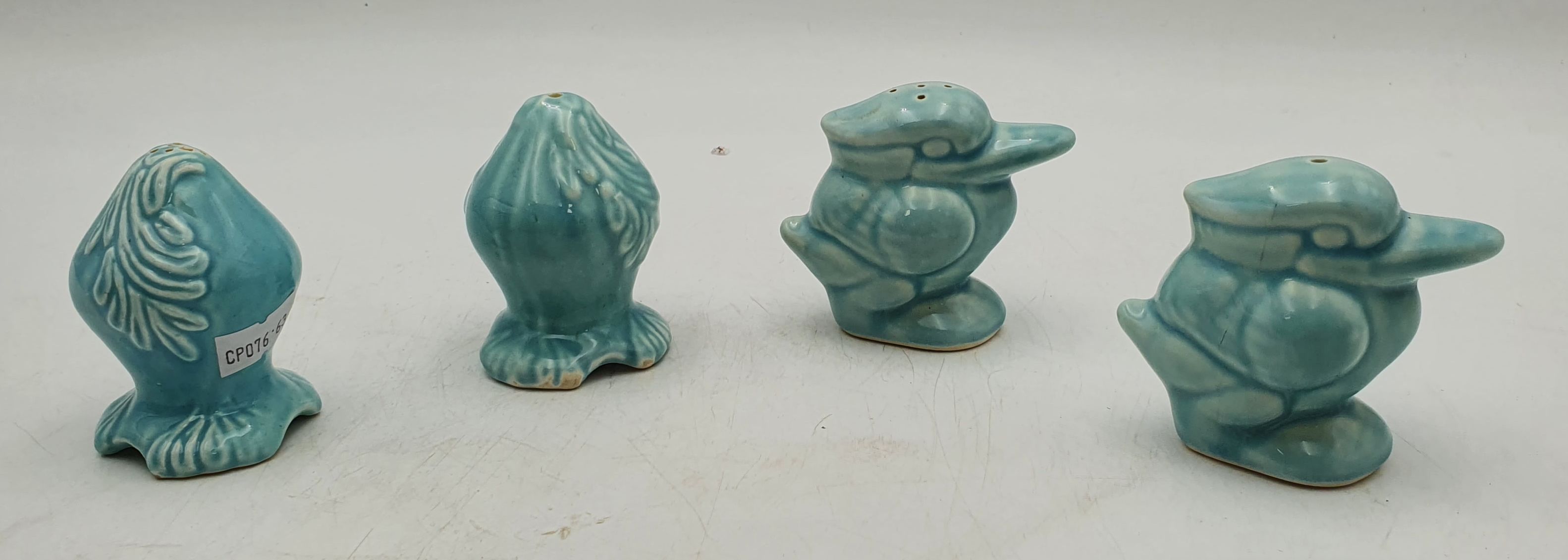 Two Sets Of Mcp Pottery Salt And Pepper Shakers
