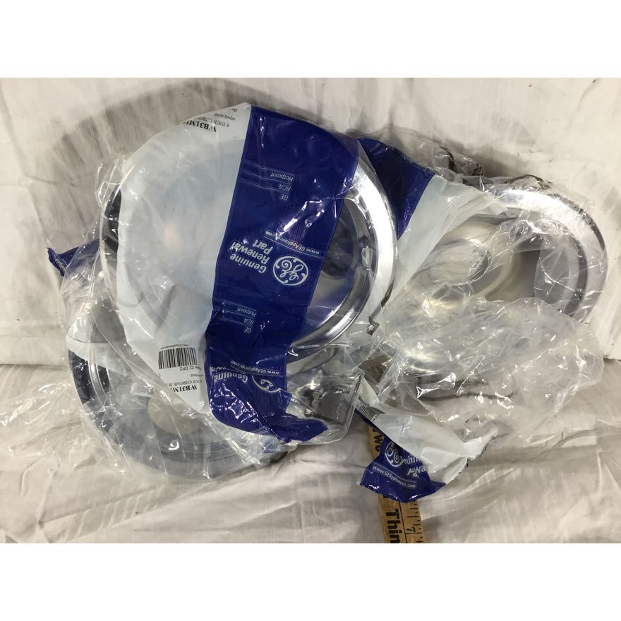 (Buying 3 ) GE 6" Chrome Burner Pans