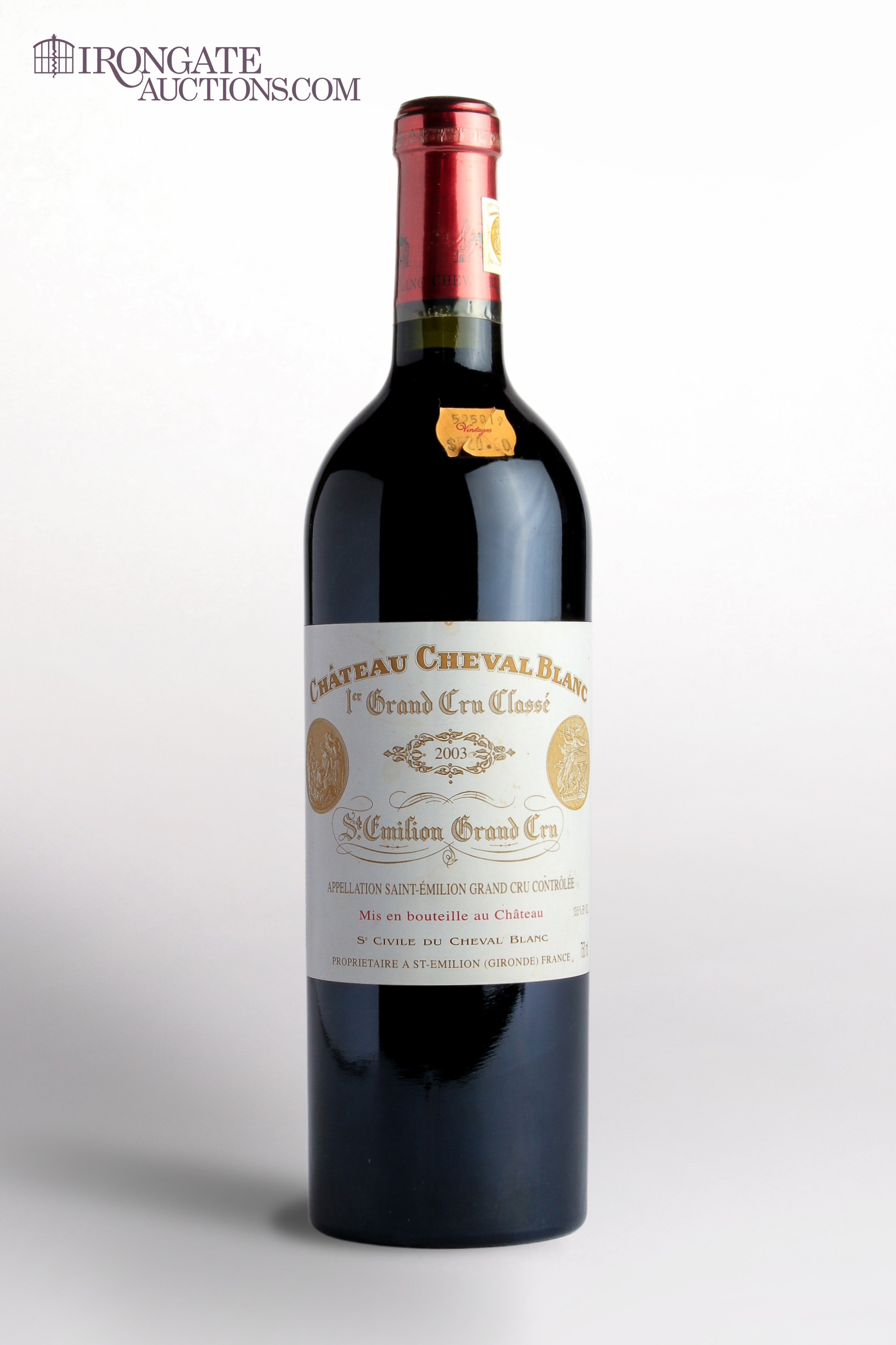 2003 Chateau Cheval Blanc, Saint-Emilion  prices, stores, tasting notes &  market data