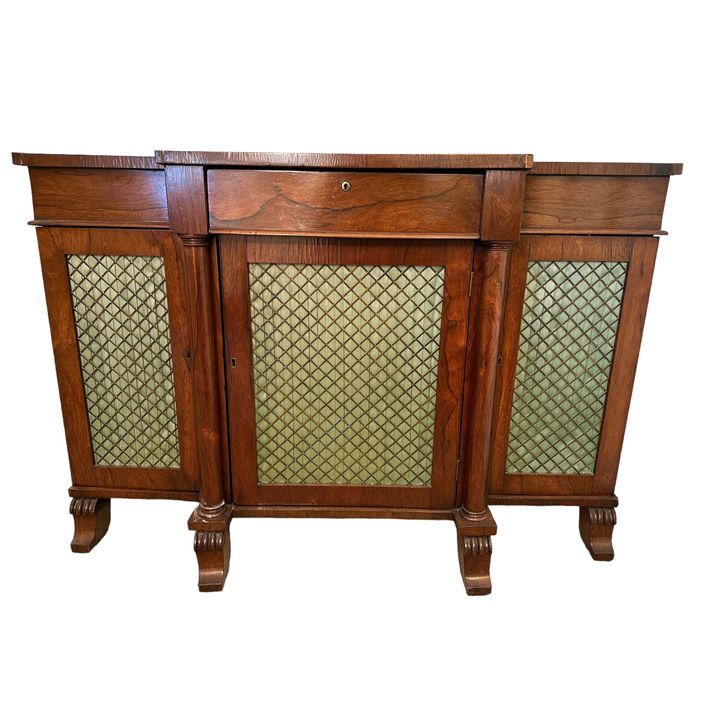 19th Century Regency Mahogany Side Cabinet