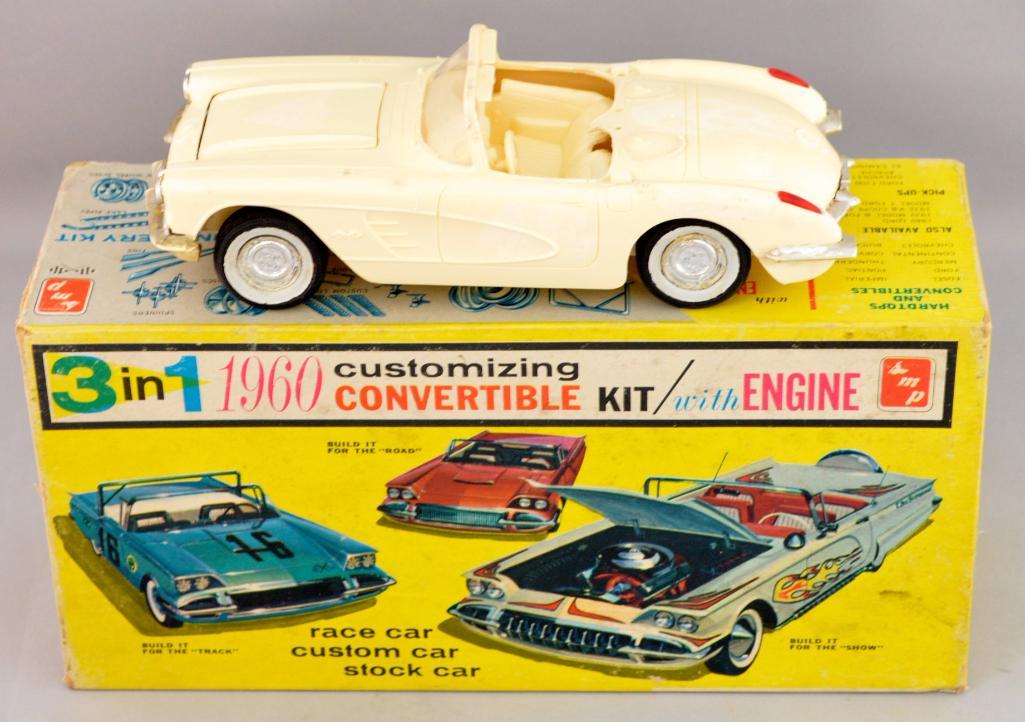Built up SMP 1960 Corvette Convertible 1/25 scale model kit | Toys