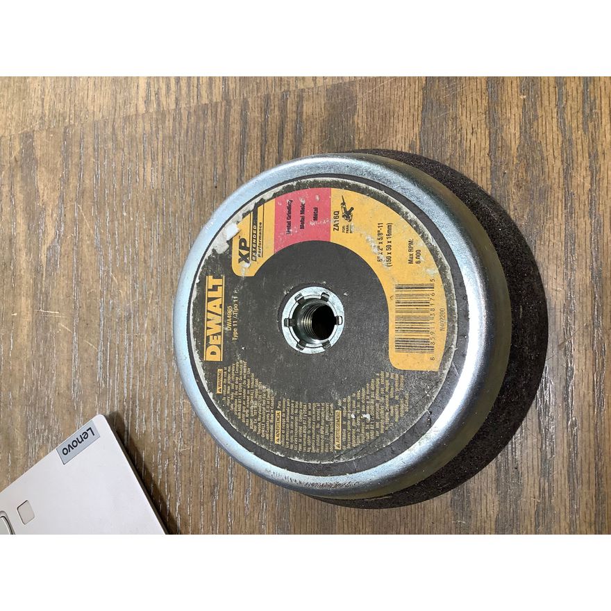 DeWalt DWA4965 6"x2" Metal Grinding Disc