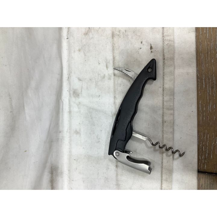 Nanxi Corkscrew Wine Bottle Opener Made Of Satinless Steel (Black)