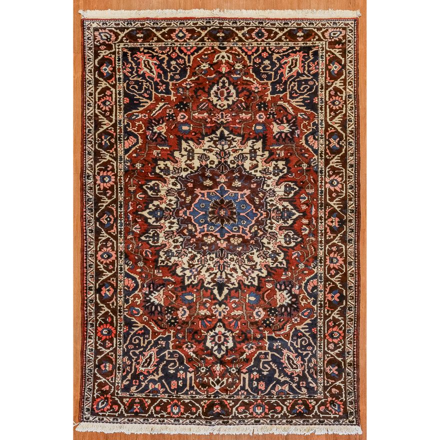 Bahktiari Rug, Persia, 7 x 10.2