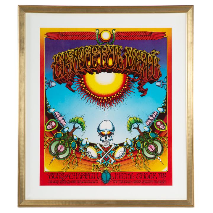 Grateful Dead. "Aoxomoxoa," concert poster