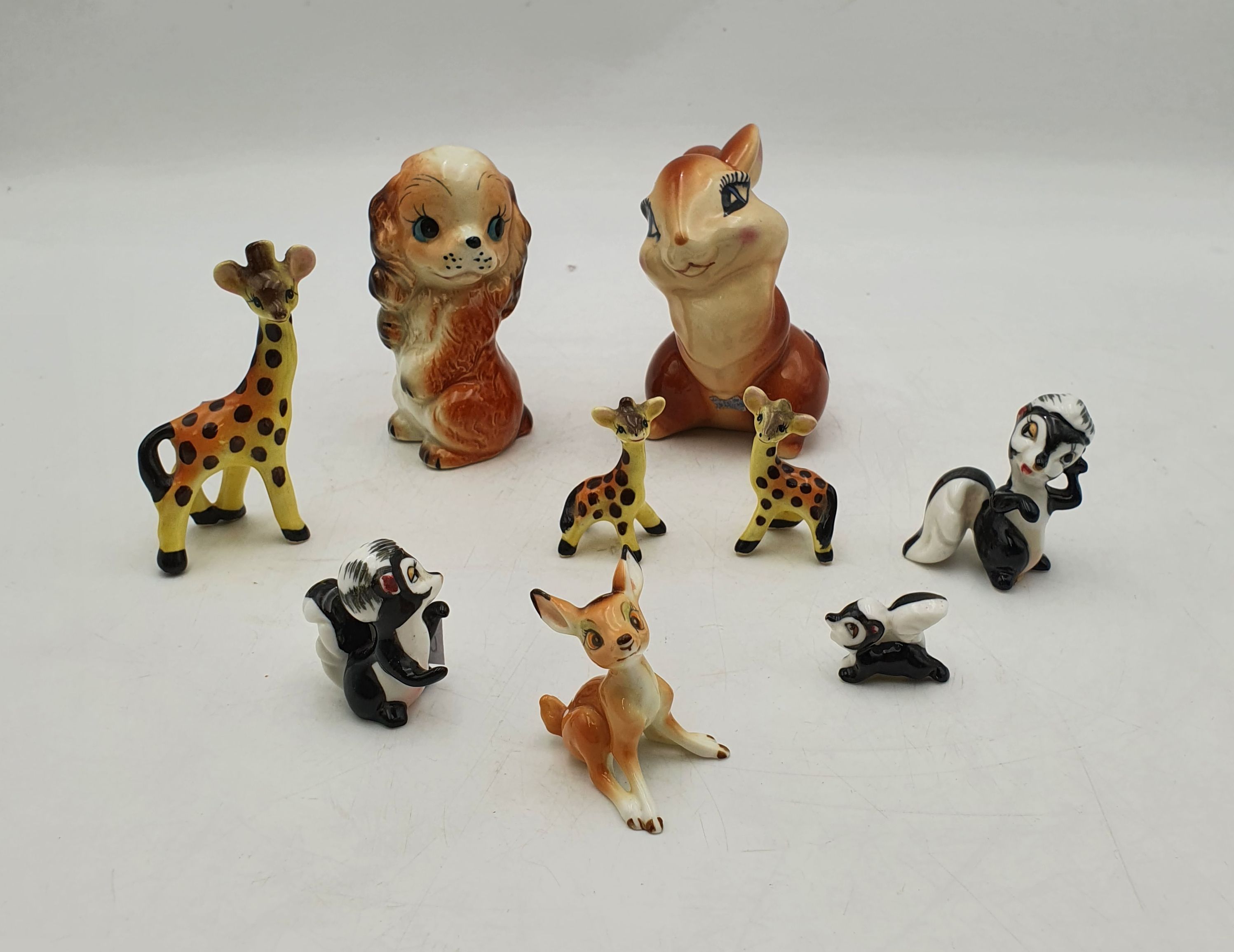 A Group Of Vintage Animal Figures