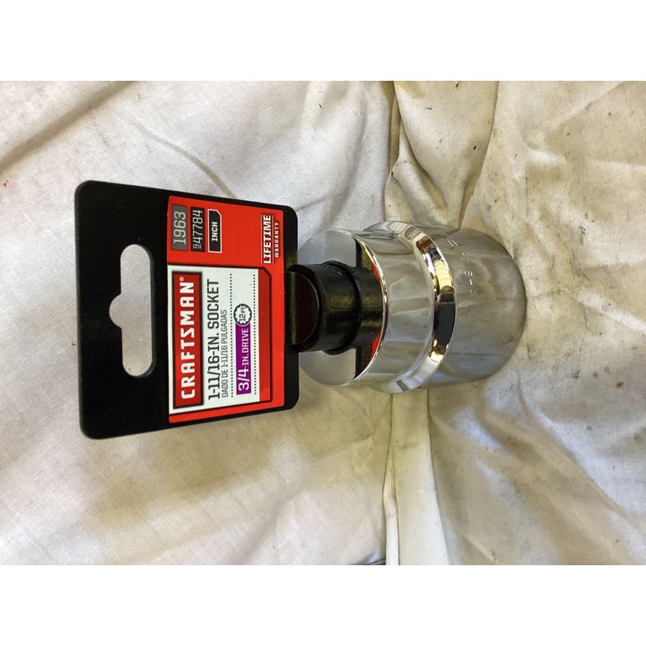 Craftsman 1-11/16'' Socket (3/4'' Dr.) 12pt