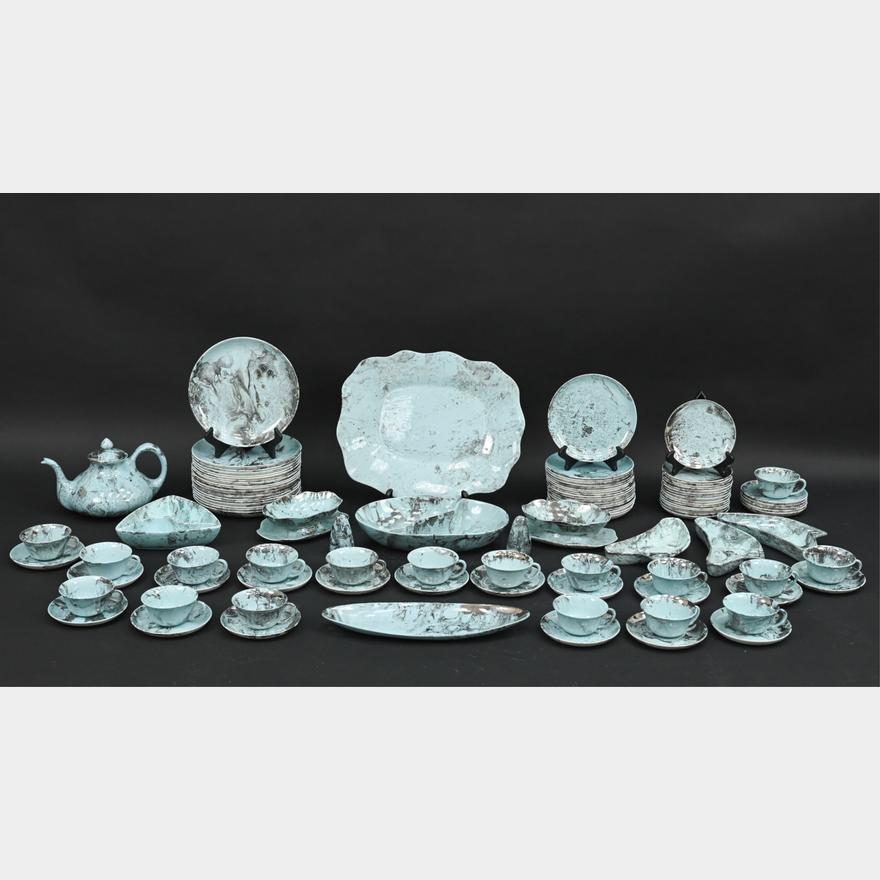 Sascha Brastoff Serveware, Ceramics, Silver and Glass - 11 For