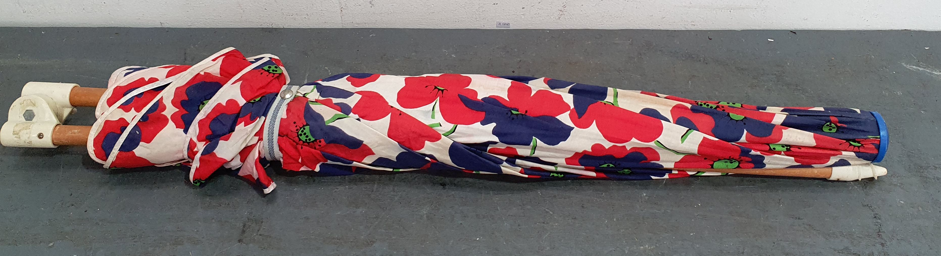 A Retro Beach Umbrella