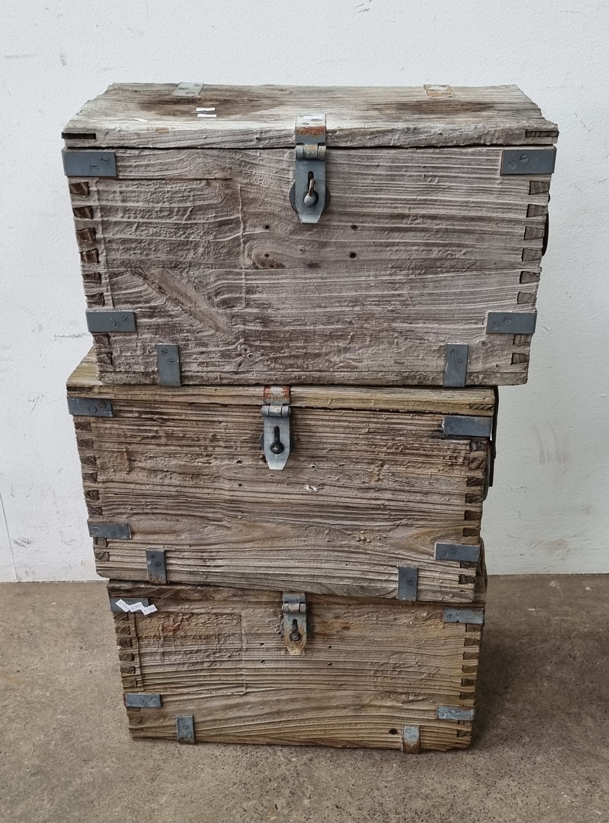 1325 · A TRIO OF TRUNKS