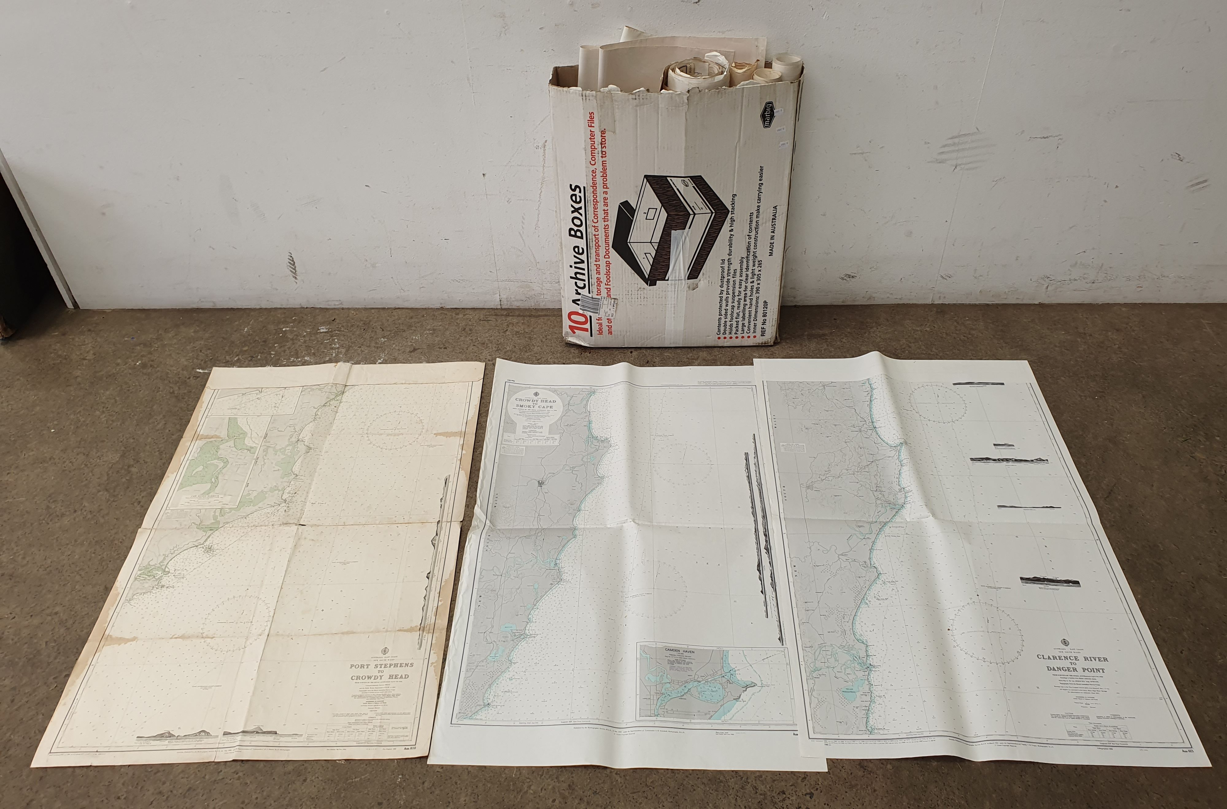 A GROUP OF NAUTICAL AND GEOGRAPHICAL MAPS