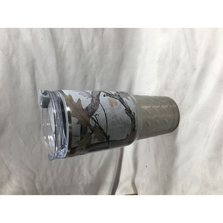 Rivers Edge Camo Stainless Steel Tumbler w/Clear Screw Cap
