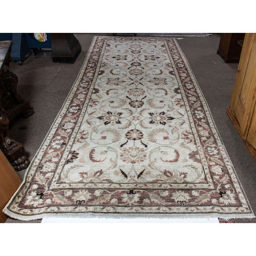 A Pakistani corridor carpet, 13'4" x 5'1"