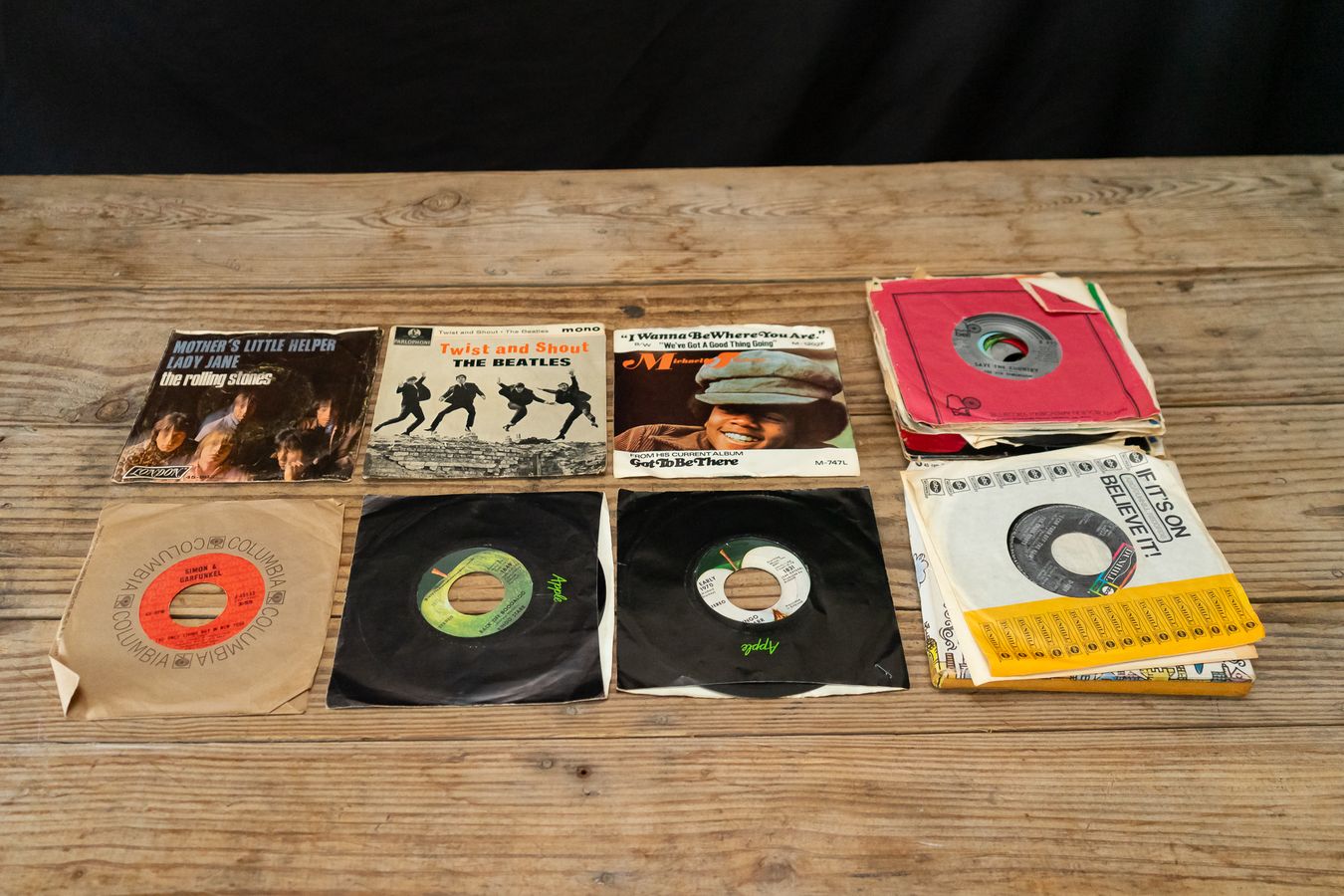 Collection of 45 RPM Vinyl Records | Harritt Group, Inc
