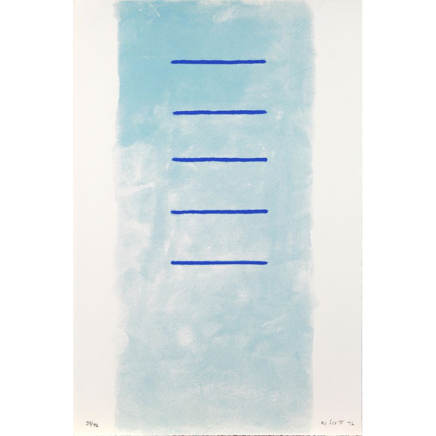Print, William Scott, Lines with Breadth Supercede