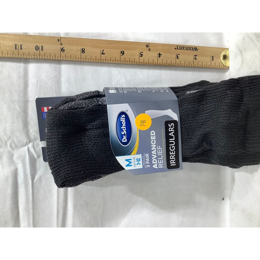 Dr. Scholls Advanced Relief 2 Pair, Mens M