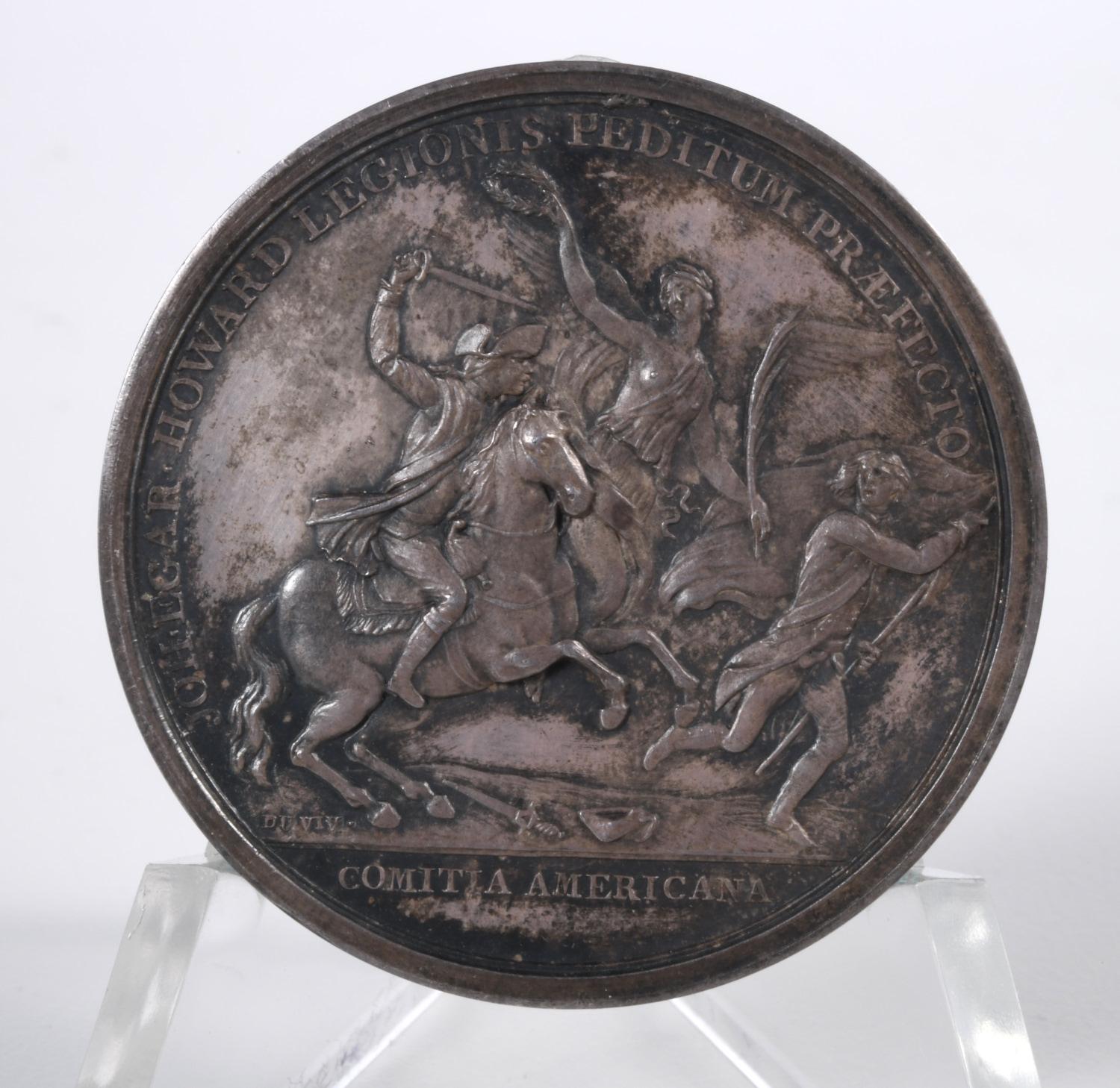 1781 John Howard Battle Of Cowpens Medal Silver Millea Brothers