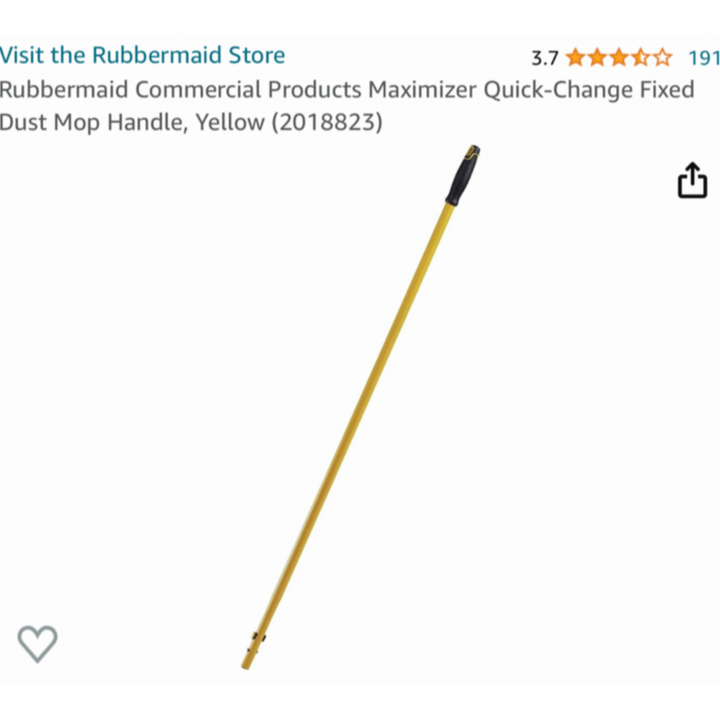 Rubbermaid Maximizer Quick Change Handle
