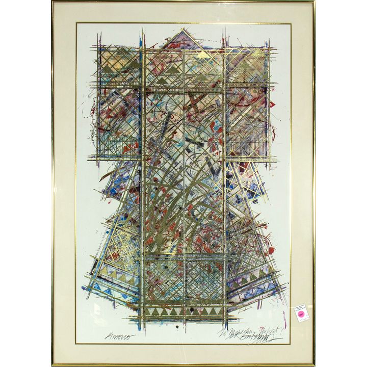 Mixed Media Print, William Gatewood