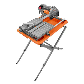 RIDGID 9 Amp 7 in. Blade Corded Wet Tile Saw with Stand B29