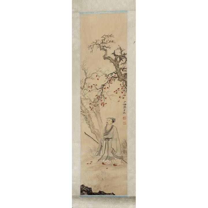 Chinese Painting, Manner of Chen Shaomei, Scholar