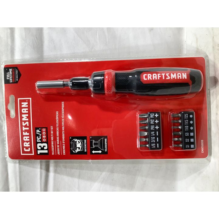 Craftsman 13pc Telescoping Multi Bit Set
