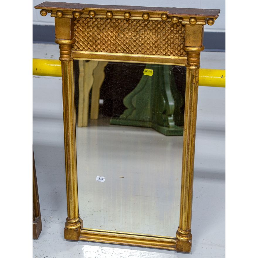 An American Classical Giltwood Mirror
