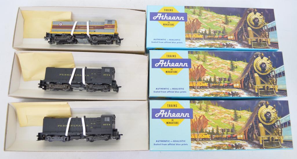 Three Athearn HO S-12 diesel locomotives in original boxes | Toys 