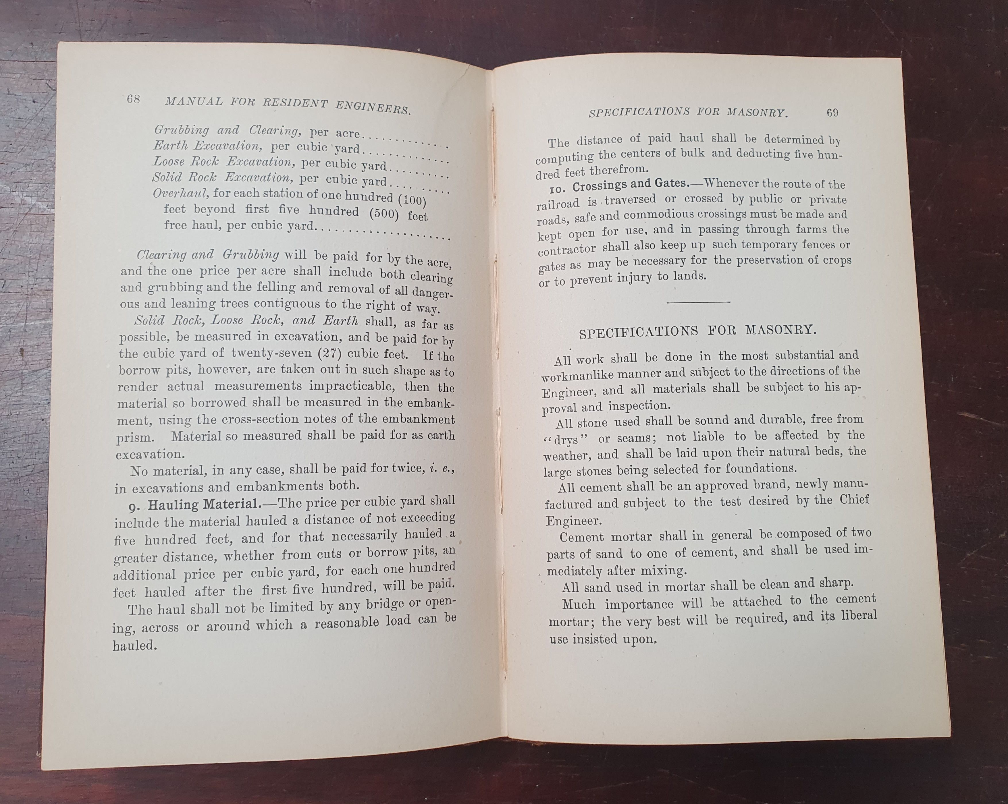 143 · ONE VOLUME "MANUAL FOR RESIDENT ENGINEERS"