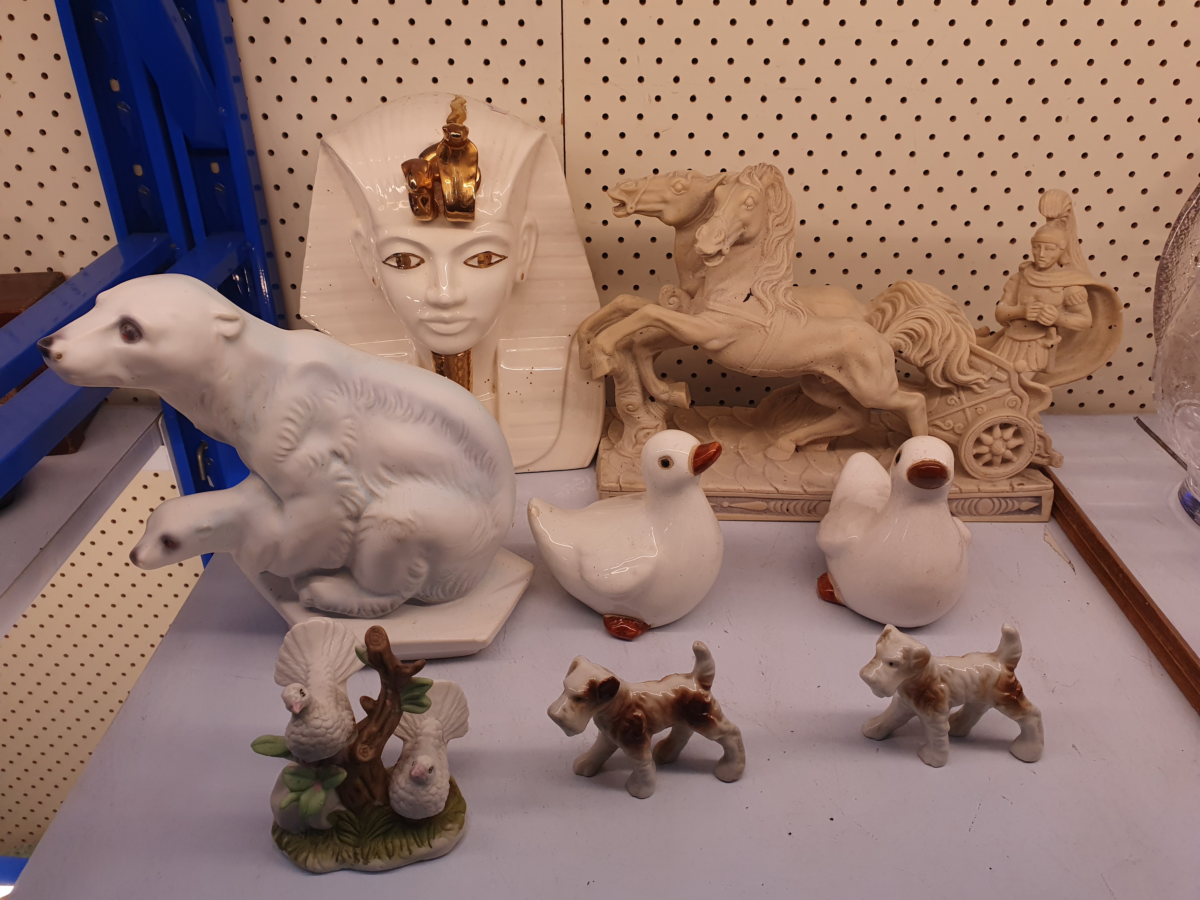 A Group Of Various Figures