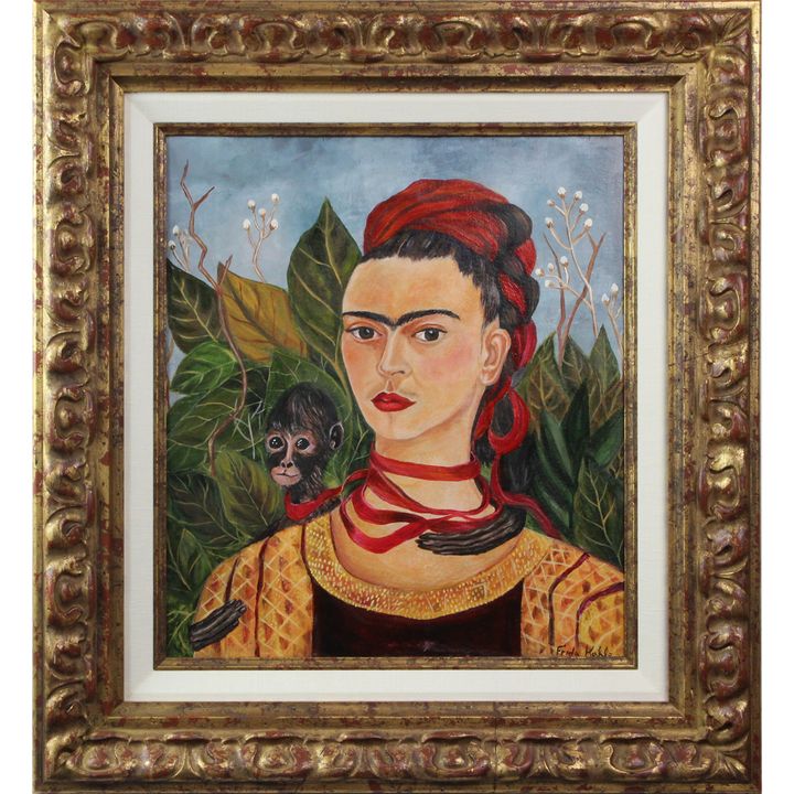 Painting, After Frida Kahlo