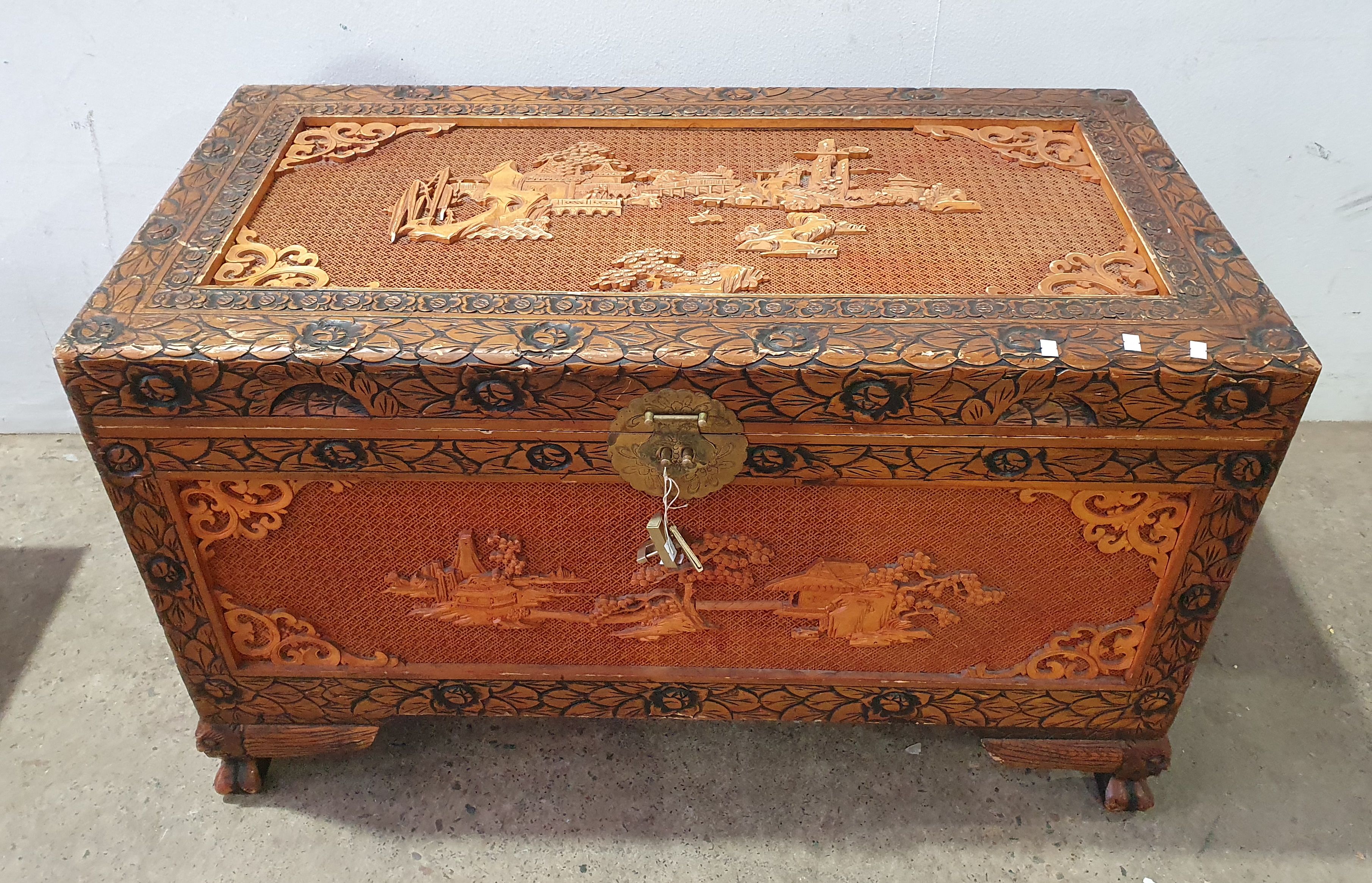 An Oriental Camphorwood Trunk