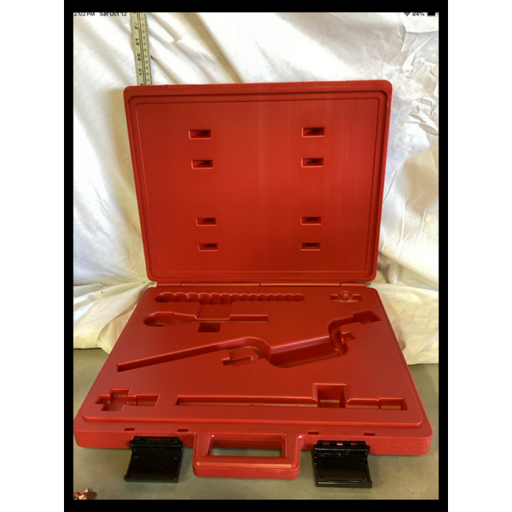 Stanley Proto Red Tool Box- BOX ONLY, NO TOOLS 15 1/2'' x 18 3/4'' x 3''