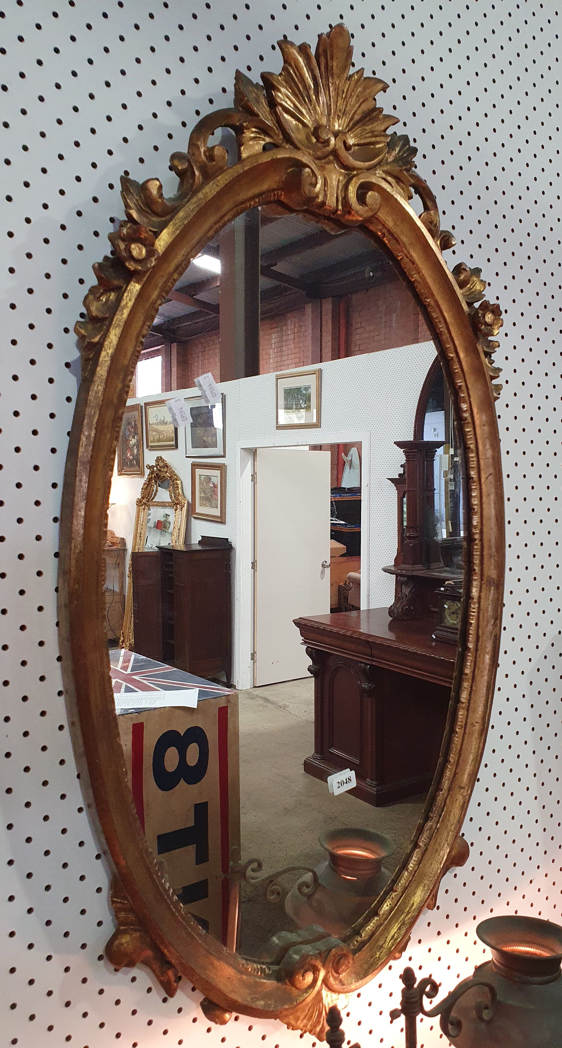A Gilt Frame Mirror