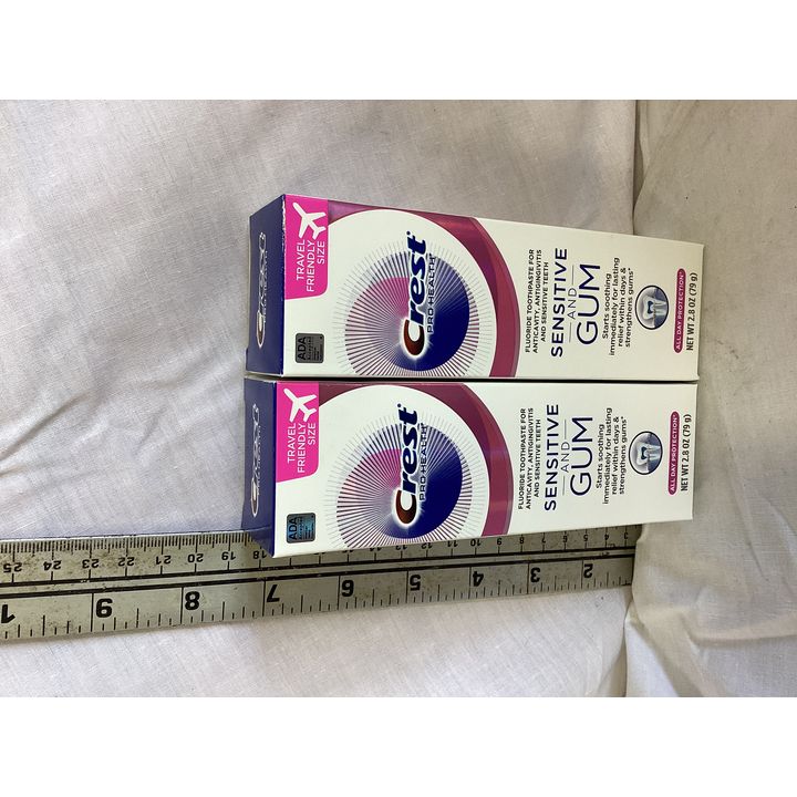 Crest Pro Health Sensitive & Gum Tooth Paste- 2.8oz (Travel Size Friendly)