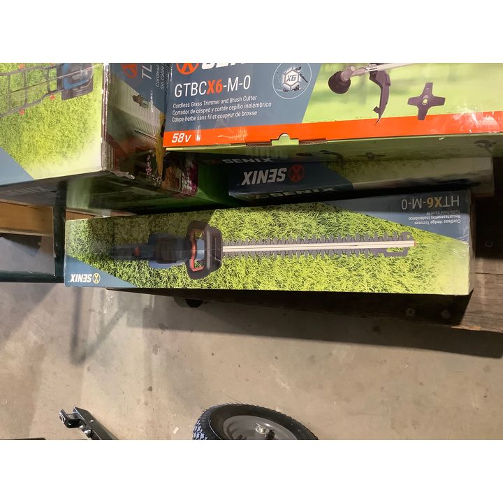 Senix HTX6-M-0 Cordless Hedge Trimmer, 58V - TOOL ONLY