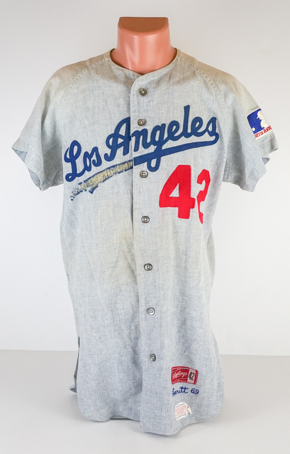 Leon Everitt 1969 Los Angeles Dodgers 
