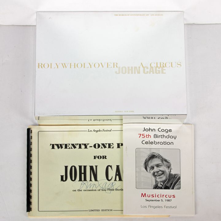 Books, John Cage