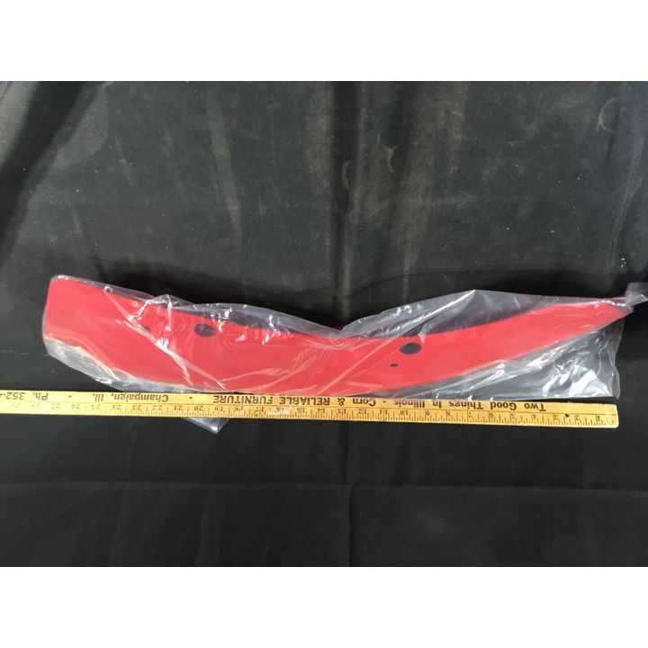 Htracing Front Bumper Lip Splitter Protector, Red, 2pc