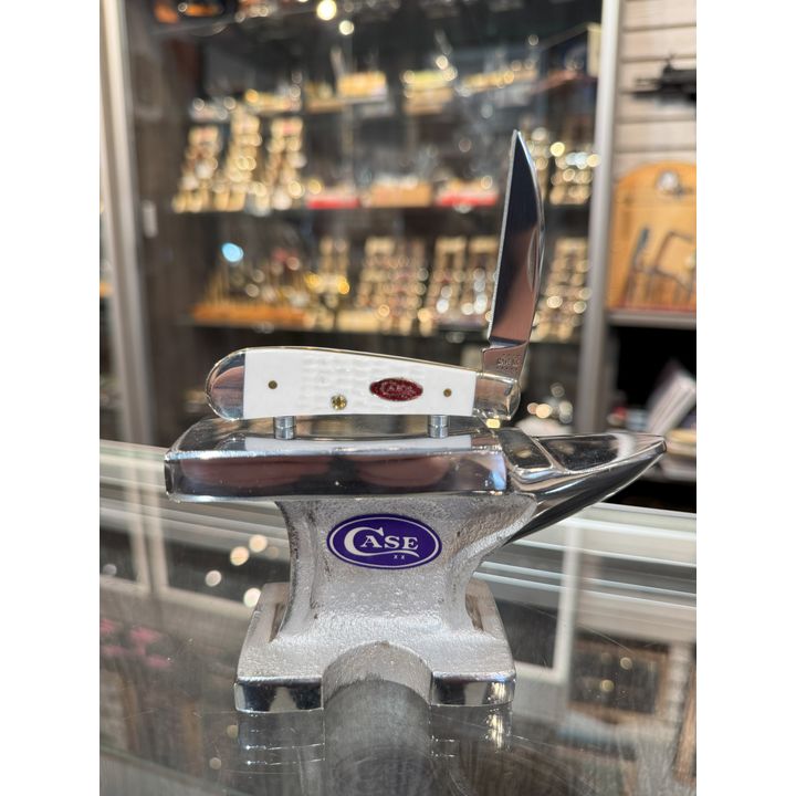 60192 - Case XX 2021 Tony Bose White Synthetic Standard Jig Sway Back, Stainless Steel Blade