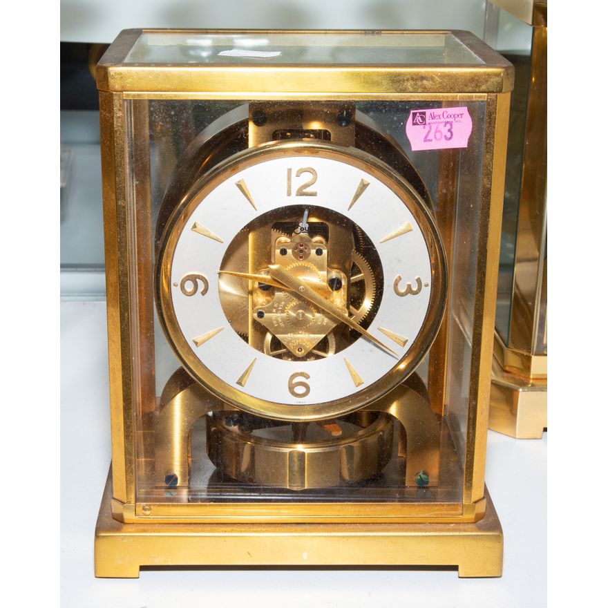 Jaeger LeCoultre Brass Atmos Clock