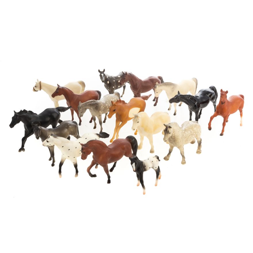 16 Assorted Breyer Miniature Ponies