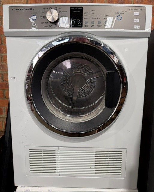 A Fisher & Paykel Auto-Sensing 7kg Clothes Dryer