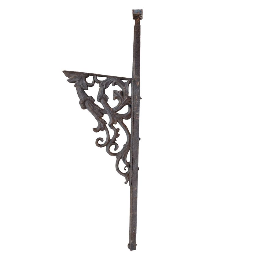 Antique Architectural Cast Iron Balcony Bracket