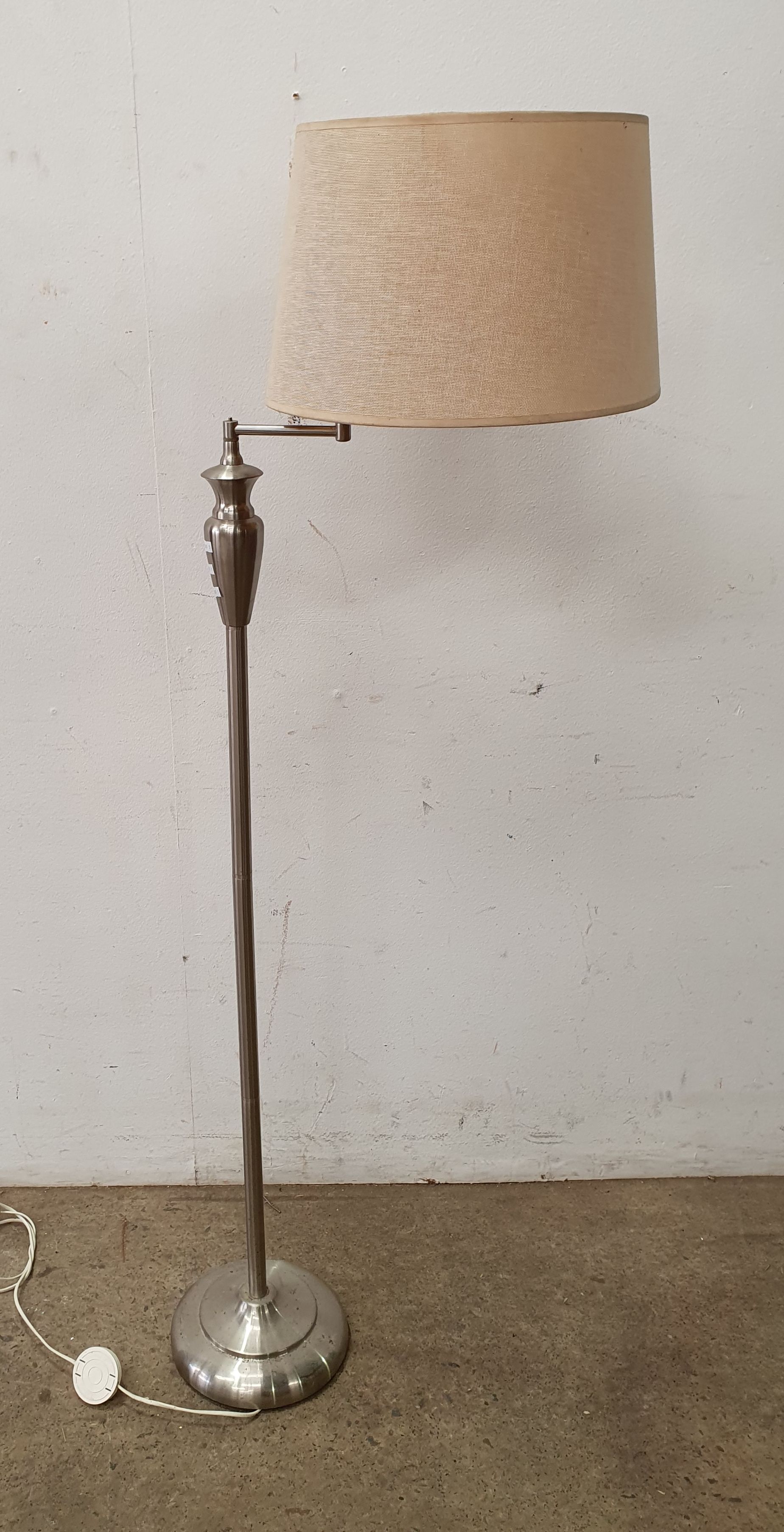 A Swing-Arm Floor Lamp