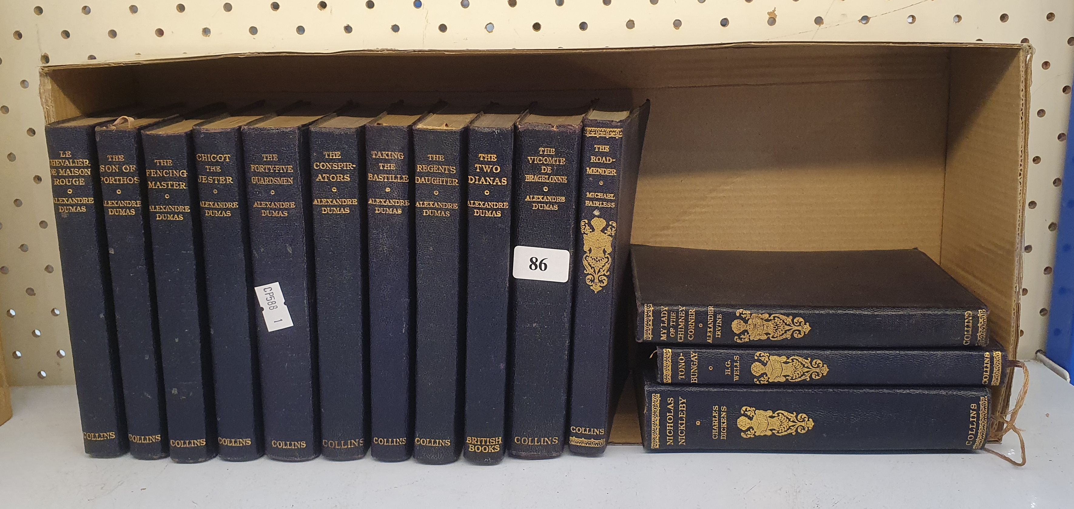 86 · A COLLECTION OF VINTAGE COLLINS BOOKS