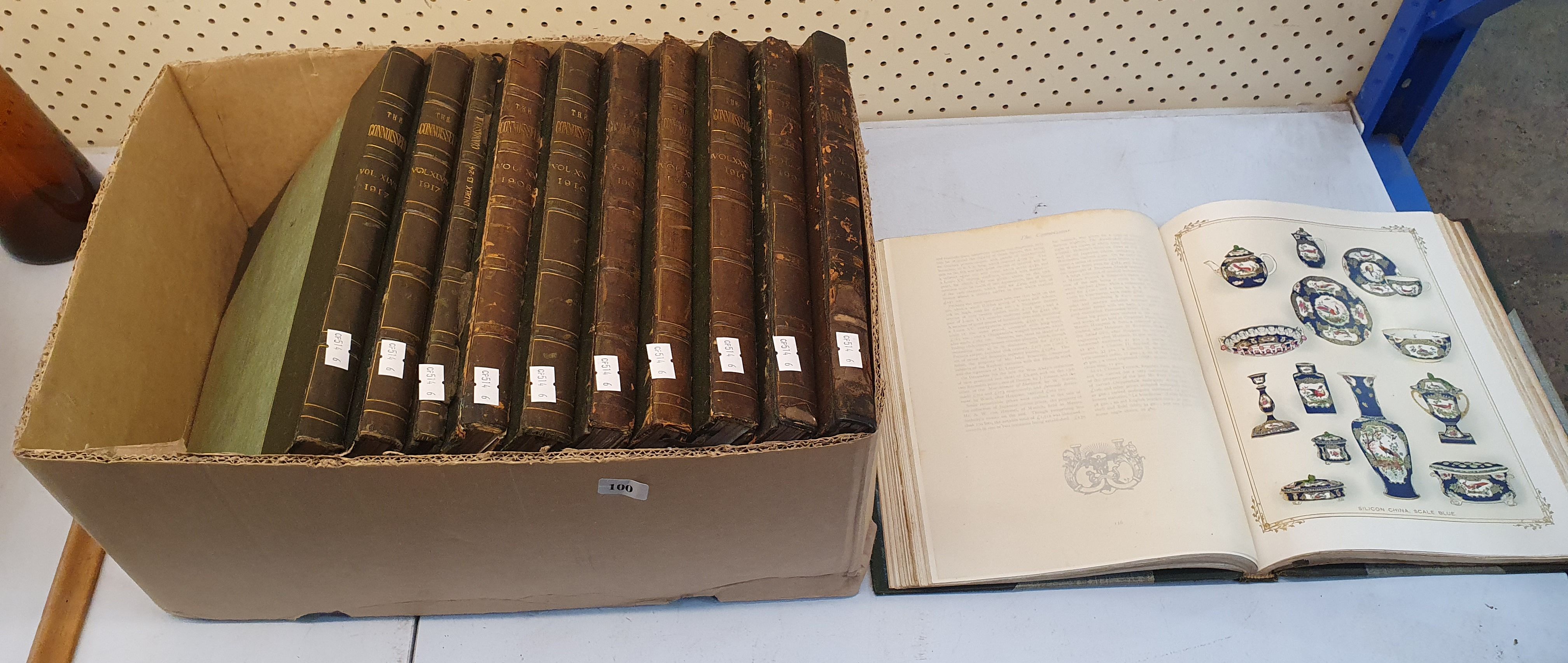 100 · 11 EARLY 20th CENTURY CONNOISSEUR VOLUMES