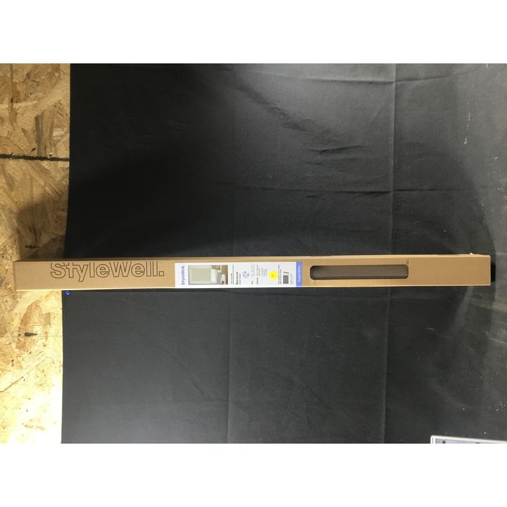 Stylewell Blackout Roller Shade, Taupe Fabric, 37"x72"