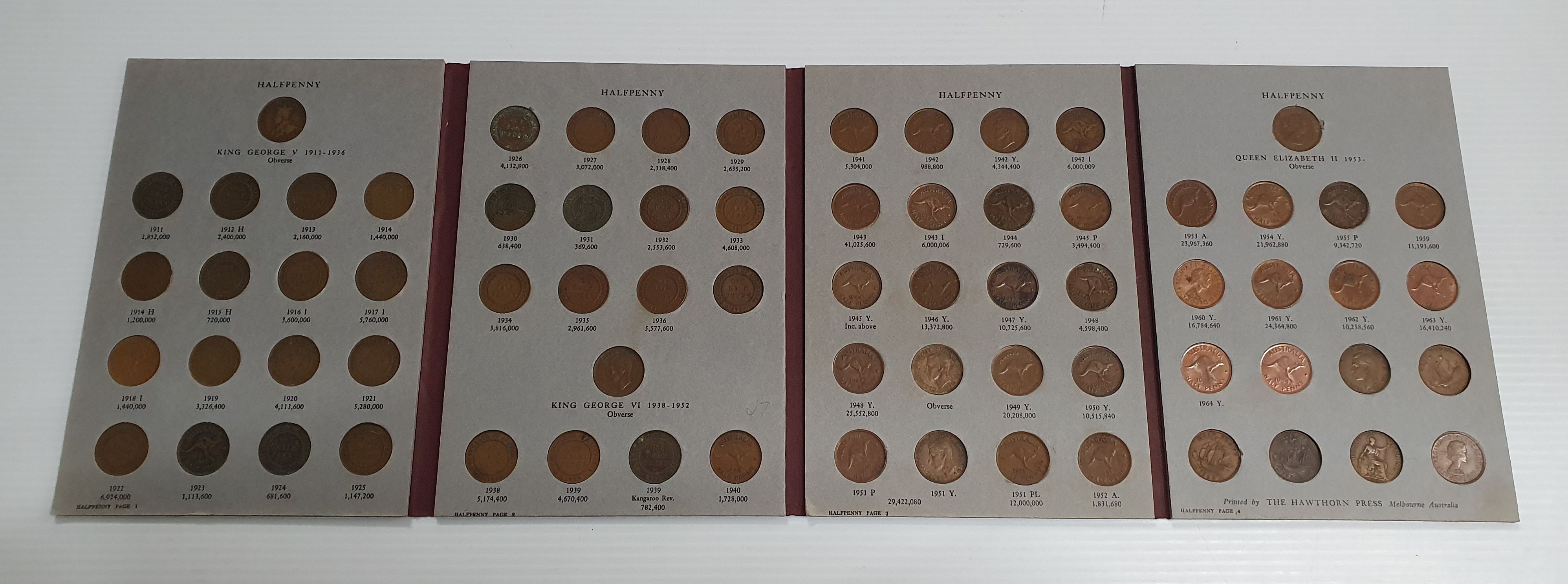 307 · AN AUSTRALIAN PRE-DECIMAL PENNY ALBUM